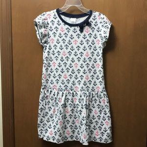 Gymboree cotton dress with anchors